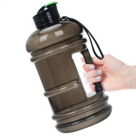 2.2L Water Bottle 75oz Half Gallon Capacity Leakproof BPA Free Odorless Material Solid Jug Daily Hydration Gym Fitness Athletic Gear Sports Water Bott