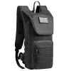 Hydration Backpack, Water Backpack with 3L TPU Water Bladder, Tactical Molle Hiking Hydration Pack with Storage for Men Women, Hydro Water Daypack for