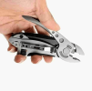6 in 1 Portable Multitool Wrench Plier,Stainless Steel Multitool Adjustable Wrench Screwdriver Bits Pliers with Screwdriver,Bottle Opener & Saw Blade