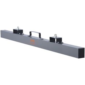 105lbs Hanging Magnetic Sweeper Pickup Tool, Nail Hang-Type Magnetic Forklift Sweeper, Industrial Grade Magnets Steel Material Hunting Accessories for