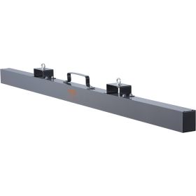 Hanging Magnetic Sweeper Pickup Tool, 120lbs Nail Hang-Type Magnetic Forklift Sweeper, Industrial Grade Magnets Steel Material Hunting Accessories for