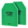 Weight Vest Plates, 19.75 LB Pairs, Premium Steel Weighted plates, Contoured Ergonomic Fit – WODs, Additional Weight for Weight Vests, for Strength Tr