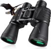20x50 High Powered Binoculars for Adults, Waterproof Compact Binoculars with Low Light Vision for Bird Watching Hunting Football Games Travel Stargazi