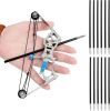 Archery Bow Set Compound Bow Training Bow RH/LH for Outdoor Sports Hunting Shooting Practice Entertainment Fun Archery Gift