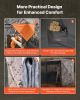 Hunting Blind, 2-3 Person Thermal Ground Blinds with Tri-Leg Chair and Carrying Bag, Portable Camouflage Tent, Durable Concealed Shelter with Silent Z