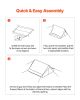 Camping Hot Tent, 2 Persons Cabin Tent with Stove Jack & Poles, Waterproof Winter Tents Shelters with Fireproof Ground Mat, Portable 4 Season Tents fo