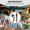 VEVOR Hunting Knife and Hatchet Axe Combo Set with Sheath, Fixed Blade Tactical Knife and Camping Axe, Stainless Steel Survival Knife and Camping Hatc