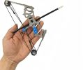 Archery Bow Set Compound Bow Training Bow RH/LH for Outdoor Sports Hunting Shooting Practice Entertainment Fun Archery Gift