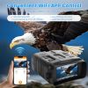 Night Vision Goggles 4K Full-Color Binoculars 10X Zoom with 2624ft Viewing Range 3'' Screen 64G MMC Card WIFI APP Control Save Photo and Video for Cam