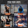 Weight Vest Plates, 14.5 LB Pairs, Premium Steel Weighted plates, Contoured Ergonomic Fit – WODs, Additional Weight for Weight Vests, for Strength Tra