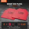 Weight Vest Plates, 8.75 LB Pairs, Premium Steel Weighted plates, Contoured Ergonomic Fit – WODs, Additional Weight for Weight Vests, for Strength Tra