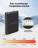 Heated Socks, 5000mAh Battery Powered, Rechargeable Heating Socks with 4 Heating Levels, Electric Heated Sock for Men Women, Foot Warmer for Hunting R