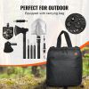 Survival Shovel Survival Axe, 16-in-1 Camping Folding Shovels with Hatchet, Stainless Steel Tactical Shovel Hatchet Combo, Multifunctional Emergency S