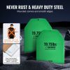 Weight Vest Plates, 19.75 LB Pairs, Premium Steel Weighted plates, Contoured Ergonomic Fit – WODs, Additional Weight for Weight Vests, for Strength Tr