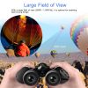 10-180X100 High-Powered Binoculars, 8-24x Magnification, 50mm Objective Lens, Low Light Night Vision, Multi-Layer Coated Aspherical Lenses, Large Fiel