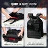Weight Vest Plates, 8.75 LB Pairs, Premium Steel Weighted plates, Contoured Ergonomic Fit – WODs, Additional Weight for Weight Vests, for Strength Tra