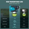 Golf Rangefinder, 900 Yards Laser Golfing Hunting Range Finder, 6X Magnification Distance Measuring, Golfing Accessory with External Magnet Mount, Hig
