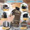 2.2L Water Bottle 75oz Half Gallon Capacity Leakproof BPA Free Odorless Material Solid Jug Daily Hydration Gym Fitness Athletic Gear Sports Water Bott
