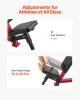 Incline Chest Fly and Rear Delt Fly Machine, 450 LBS Chest Machine, Adjustable Fitness Chest Bench Set, Home Gym Equipment for Upper Body Strength Tra