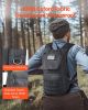 Hydration Backpack, Water Backpack with 3L TPU Water Bladder, Tactical Molle Hiking Hydration Pack with Storage for Men Women, Hydro Water Daypack for