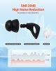Ear Plugs for Sleeping Noise Cancelling, NRR 25 dB Reusable High Noise Reduction Earplugs, Flexible Silicone Soft Earplug with 12 Ear Tips in M / L, f