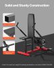 Seated Dip Machine, Tricep Bicep Press Down Machine with Cable Bar, Adjustable Seat, and Backrest, Exercise Equipment for Chest Training, Upper Body P
