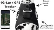 Broad GPS GSM Coverage Wireless Pet Tracking Collars for Hunting Dogs Size:XXL