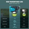 Golf Rangefinder, 1300 Yards Laser Golfing Hunting Range Finder, 6X Magnification Distance Measuring, Golfing Accessory with External Magnet Mount, Hi