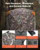 Hunting Blind, 270° See Through Ground Blind, 2-3 Person Pop Up Deer Blind for Hunting with Carrying Bag, Portable Resilient Hunting Tent, One-Way See
