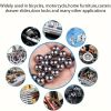 Xemussa 500pcs 7.938mm Carbon Steel Bearing Balls Precision Balls ,suitable for slingshots and bicycle bearings, durable outdoor leisure accessories,