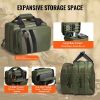 VEVOR Range Bag for 2 Pistols, Tactical Gun Bag with 2 Built-in Removable Pistol Bags & 6 Detachable Magazines, Gun Range Bag for Outdoor Hunting Shoo