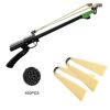 Stainless Steel Strong Metal Slingshot - black, ergonomic handle, precision trigger, suitable for outdoor hunting and jungle expeditions,